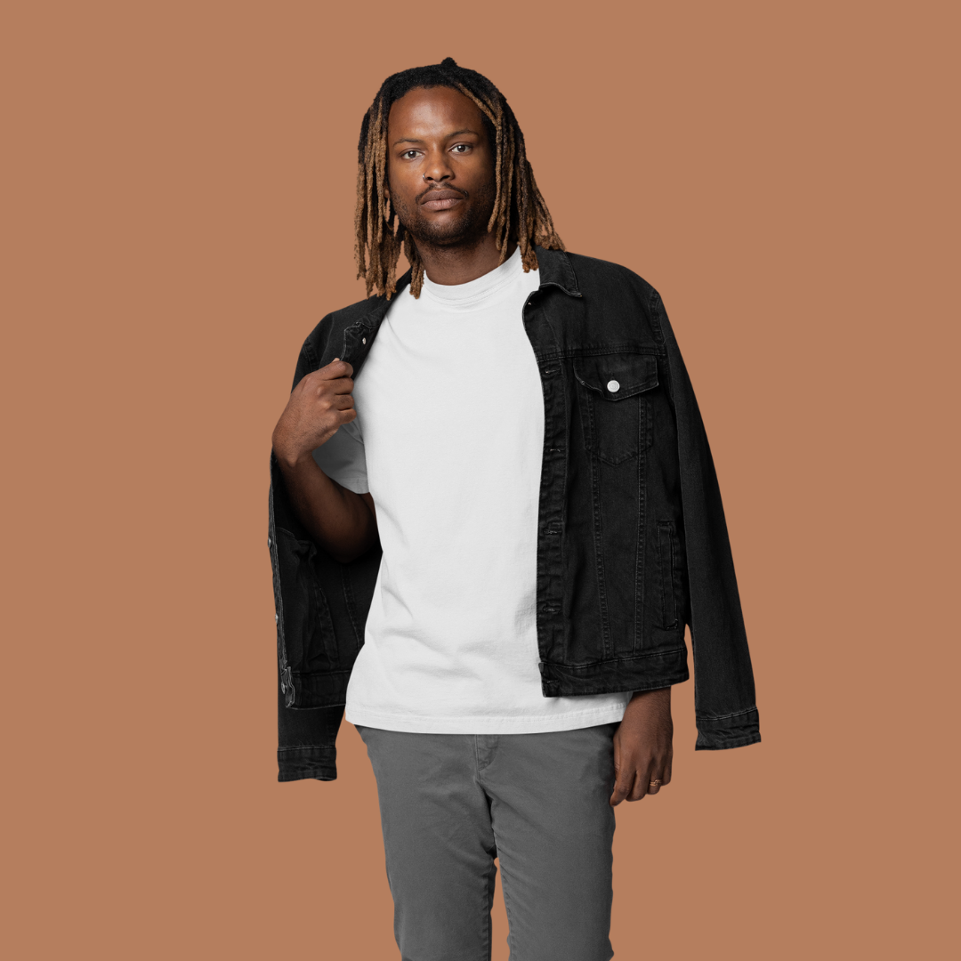 Solid French Terry Oversized T-Shirt